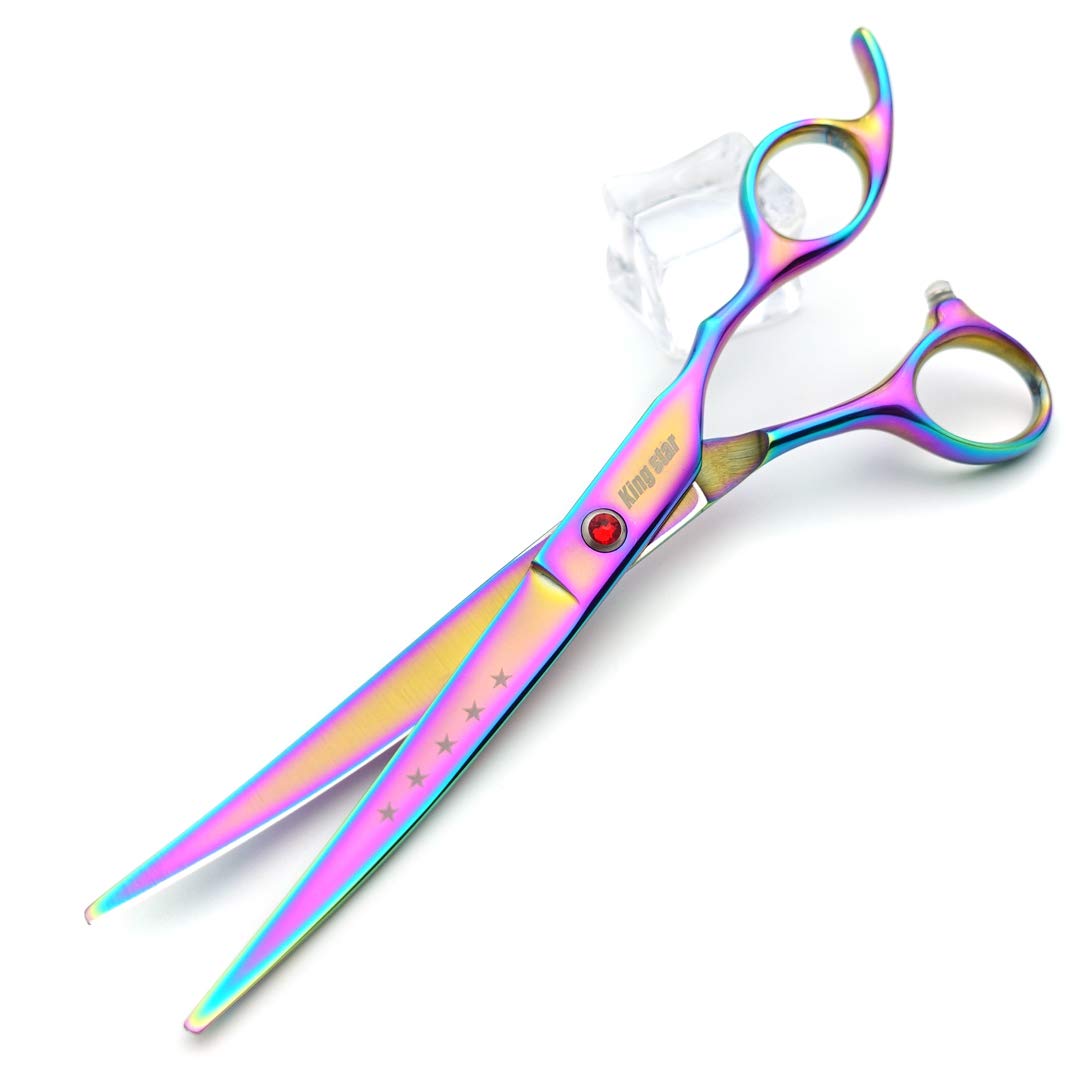 KINGSTAR rainbow scissors case for safe storage