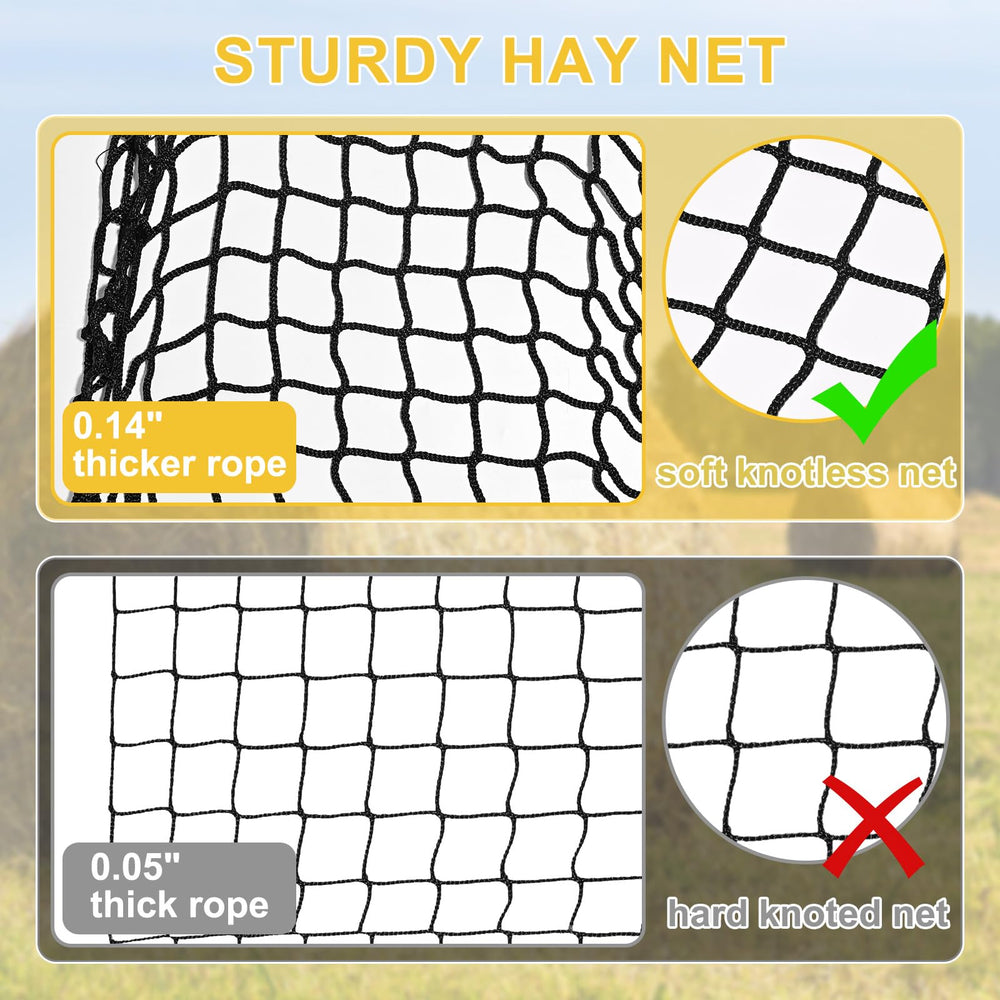 Repair tool included with Kingump hay net for maintenance