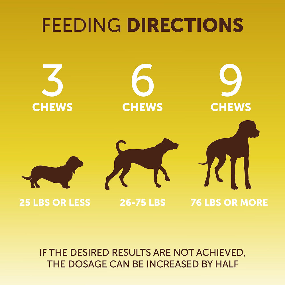 Kinpur No Scoot bottle label emphasizing veterinarian-inspired daily digestive support