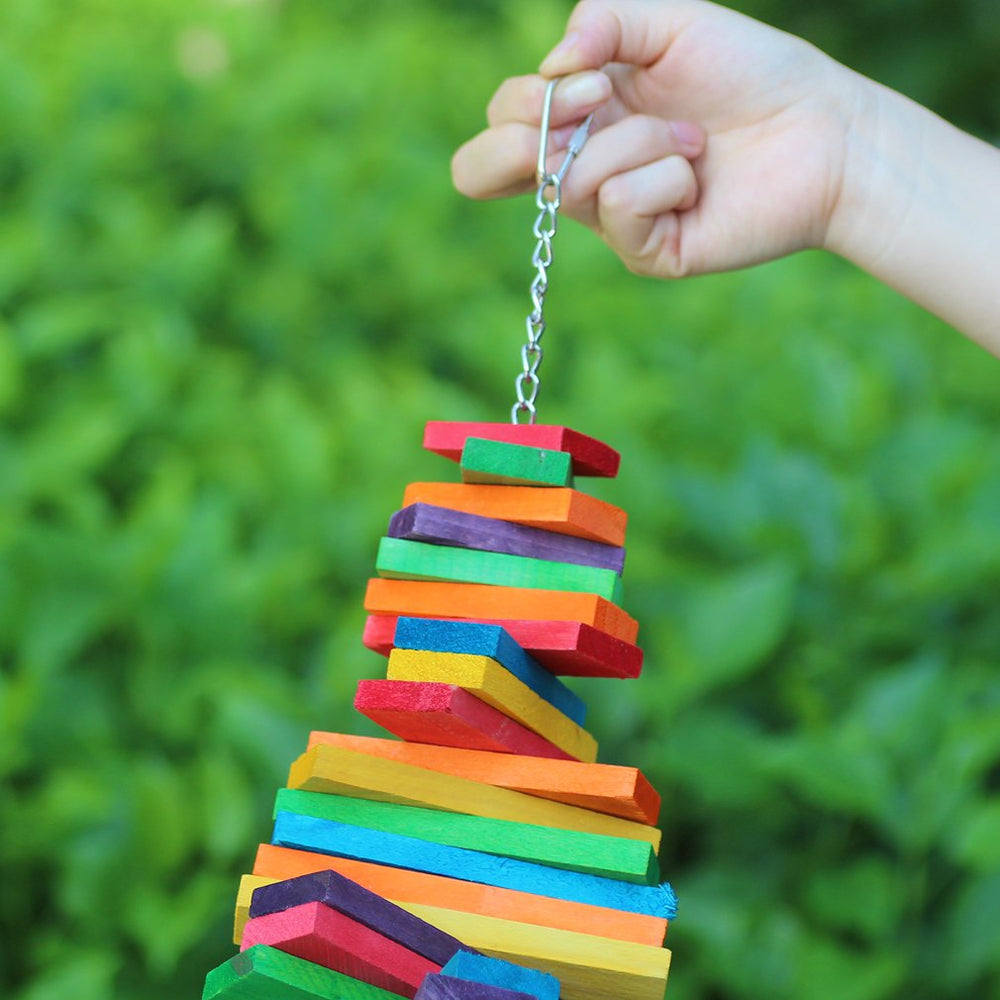 KINTOR Bird Toy cage attachment provides sturdy mounting