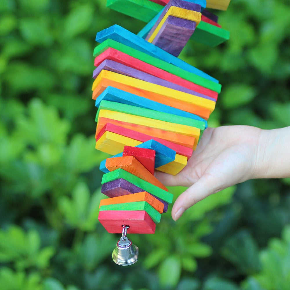 KINTOR Bird Toy easy installation supports quick setup
