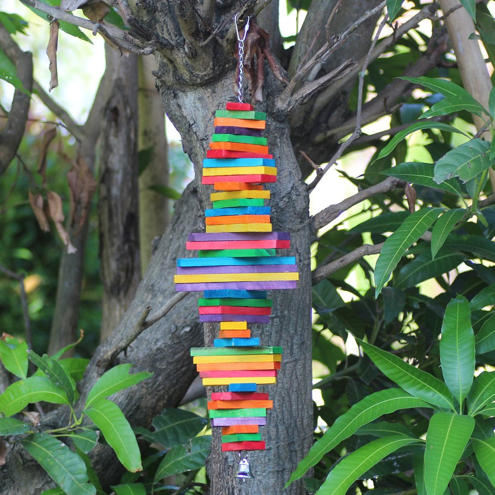 KINTOR Bird Toy large 23.2 inch size fits spacious cages