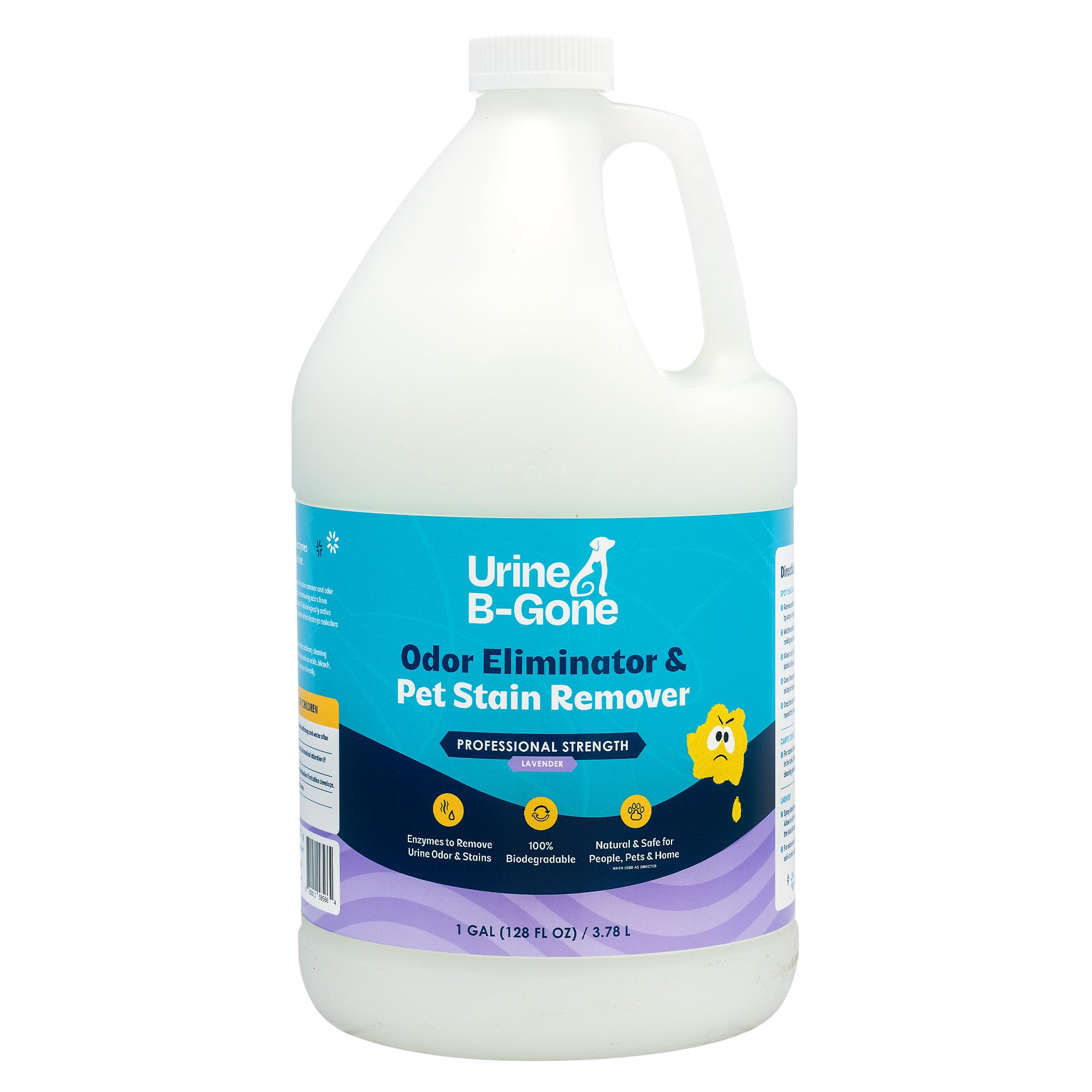 Kinzua Environmental Urine B-Gone bottle pour with lavender fragrance