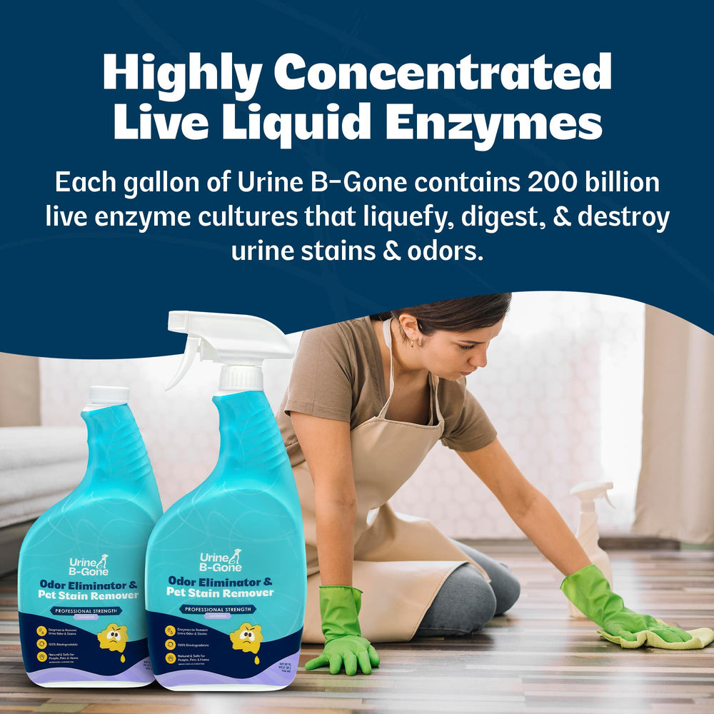 Kinzua Environmental Urine B-Gone used in drains and toilets for odors