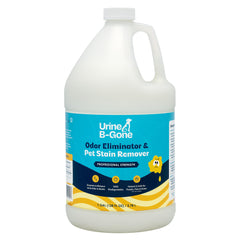Kinzua Urine B-Gone bottle and label, a professional odor eliminator.