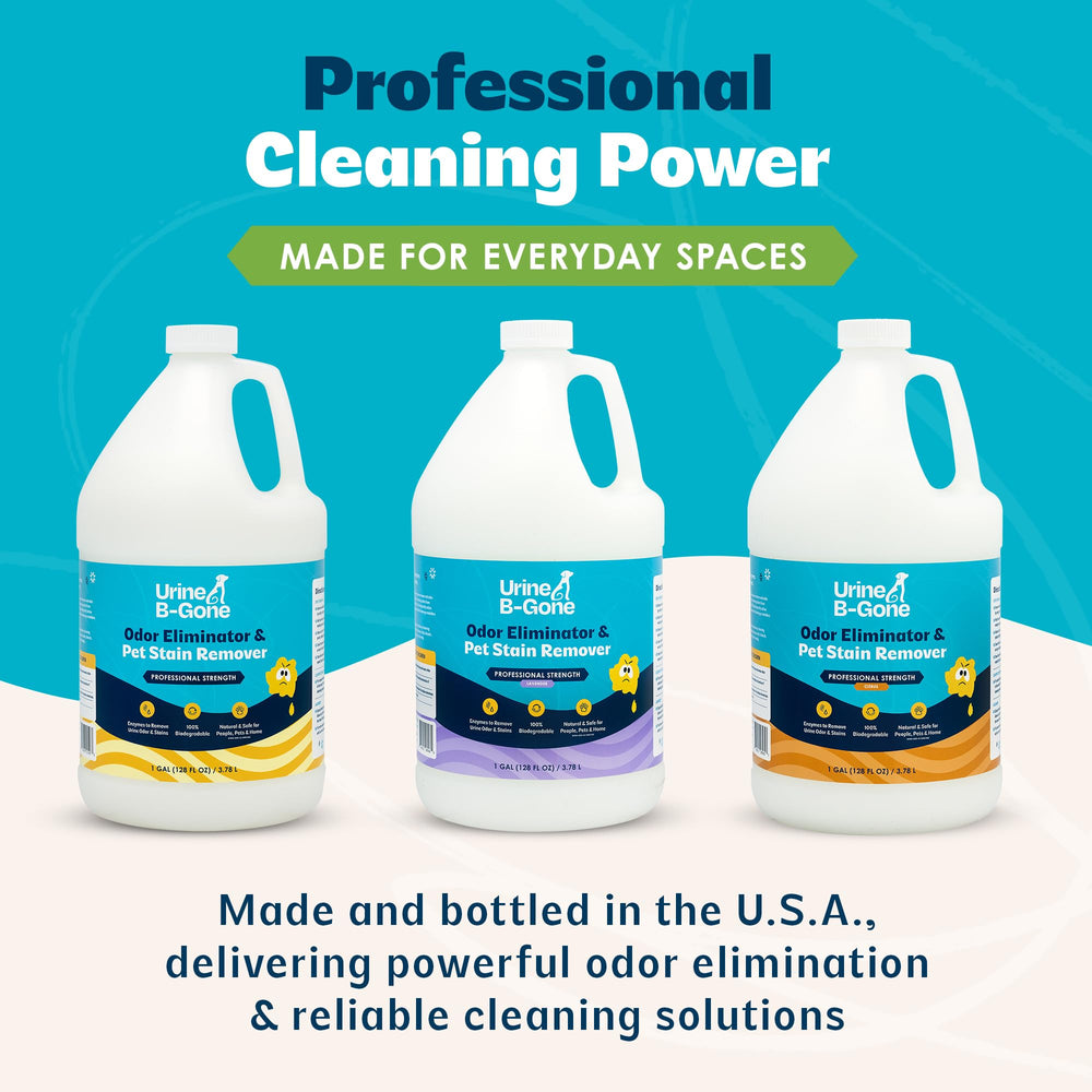 Kinzua Urine B-Gone clean space after use and fresh scent.