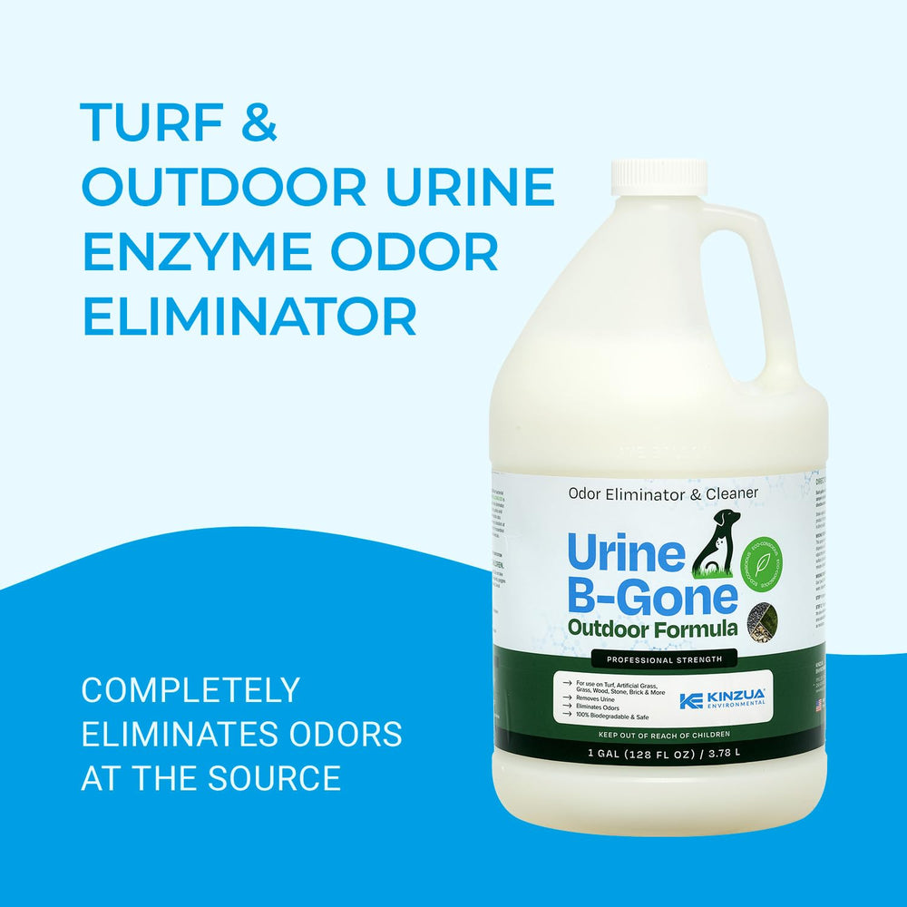 Kinzua Urine B-Gone-OD gallon pour showing deep-cleaning capability.