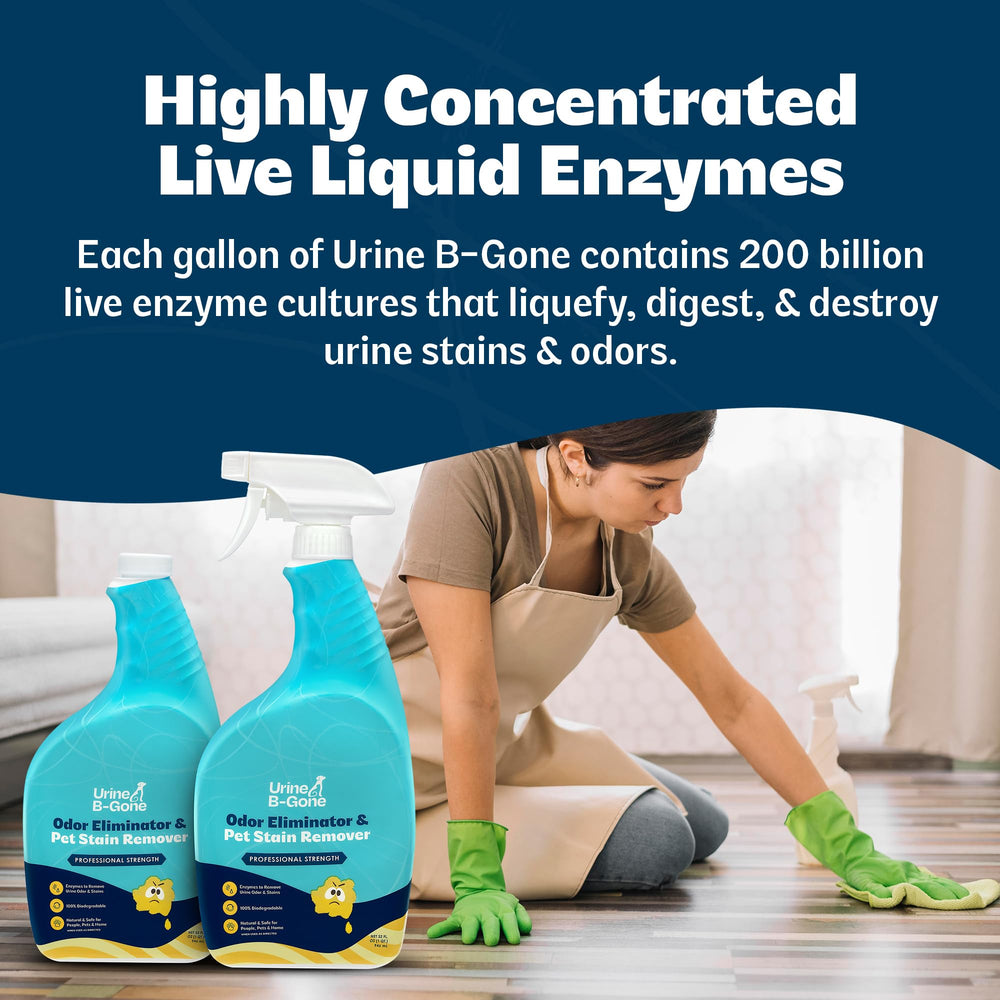 Kinzua Urine B-Gone original-scent bottle highlights fresh fragrance.