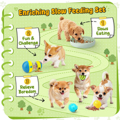 KIPRITII treat-dispensing-ball adds a fun treat challenge for dogs.