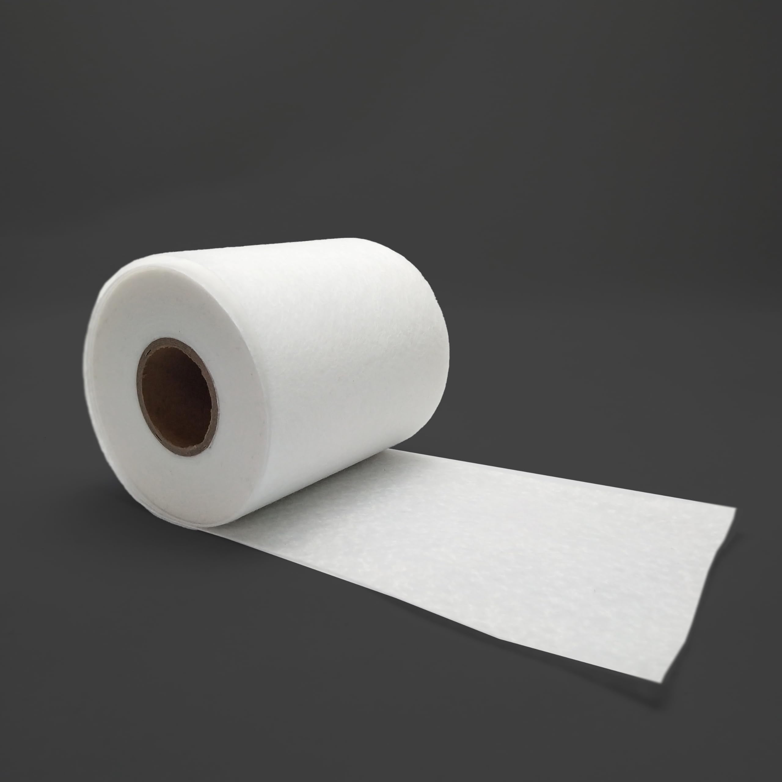Durable Kipwake fleece roll with 66 ft length for longer service between changes.
