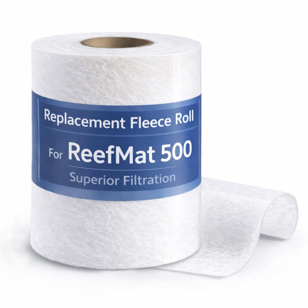 Kipwake fleece roll designed for Red Reef 500 with 66 ft length for extended filtration.