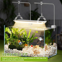 Kisangel adjustable-height hanging kit highlights flexible mounting for precise light placement.