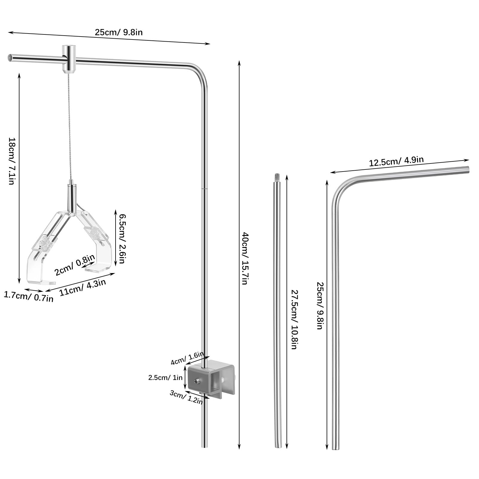 Kisangel fixture-centering capability supports precise alignment over the tank.