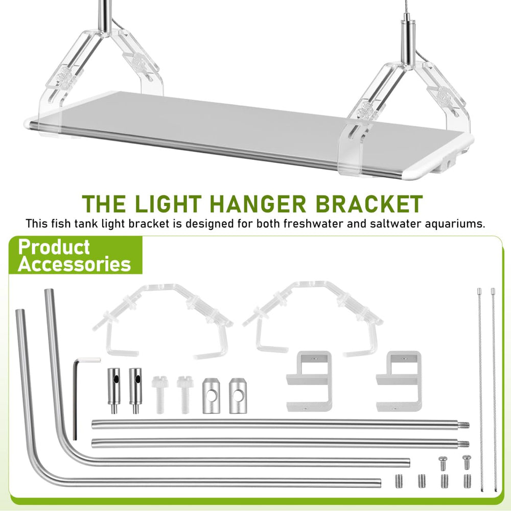 Kisangel heat-reduction feature helps keep tank surfaces cooler for sensitive inhabitants.