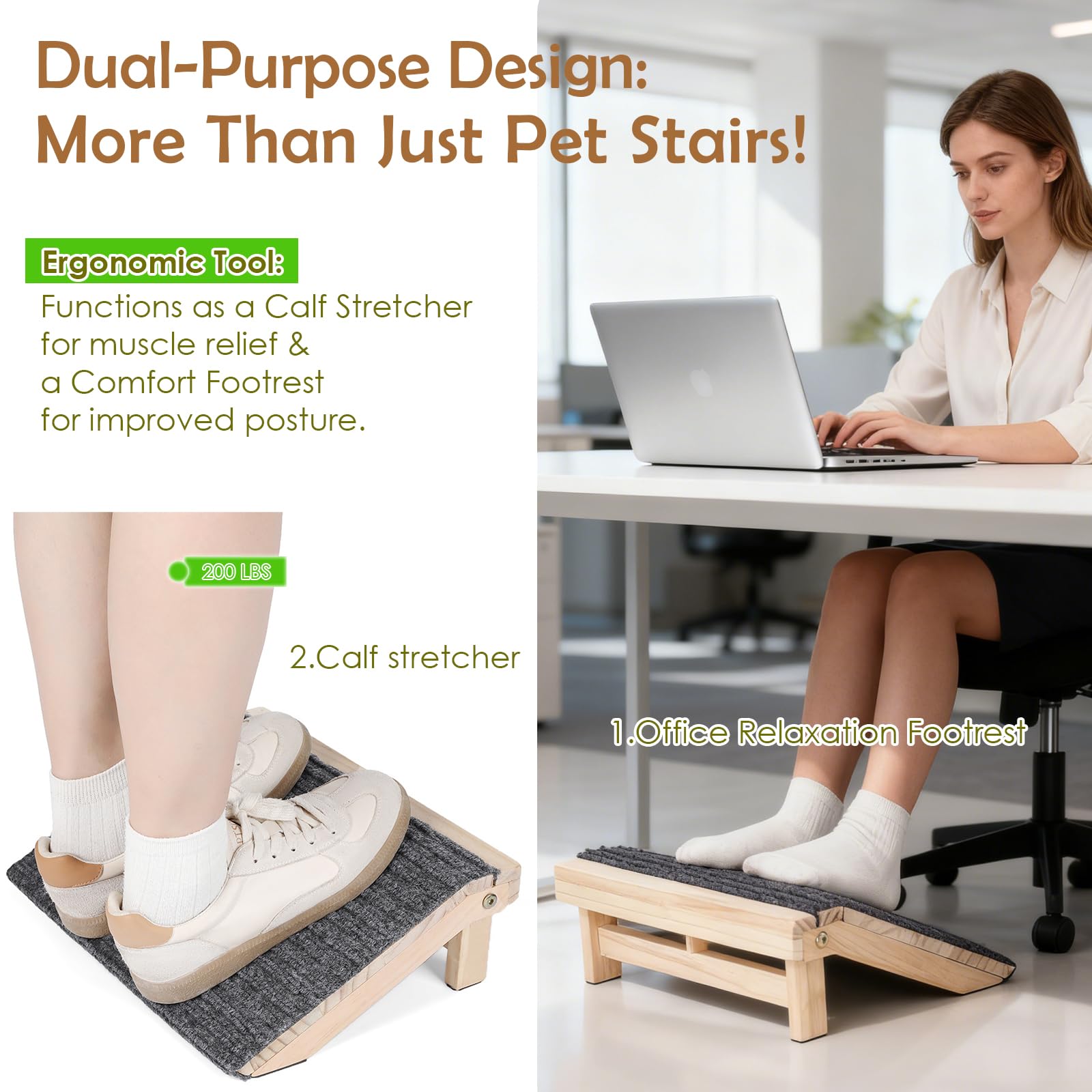 KISIMUY bottom anti-slip stickers enhance stability on slick floors.