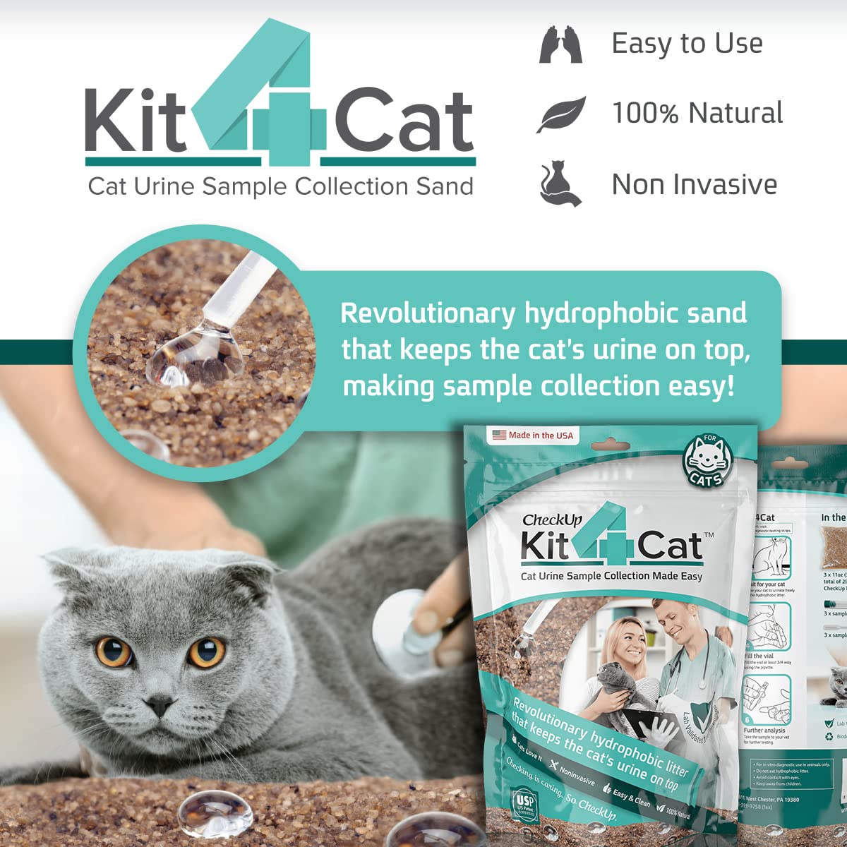 KIT4CAT checkup tubes compatibility supports DIY wellness checks.