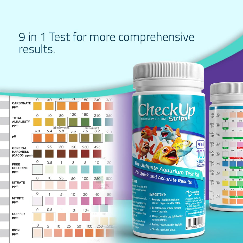 KIT4CAT CheckUp 100-strip pack supports ongoing monitoring across ponds and multiple tanks.