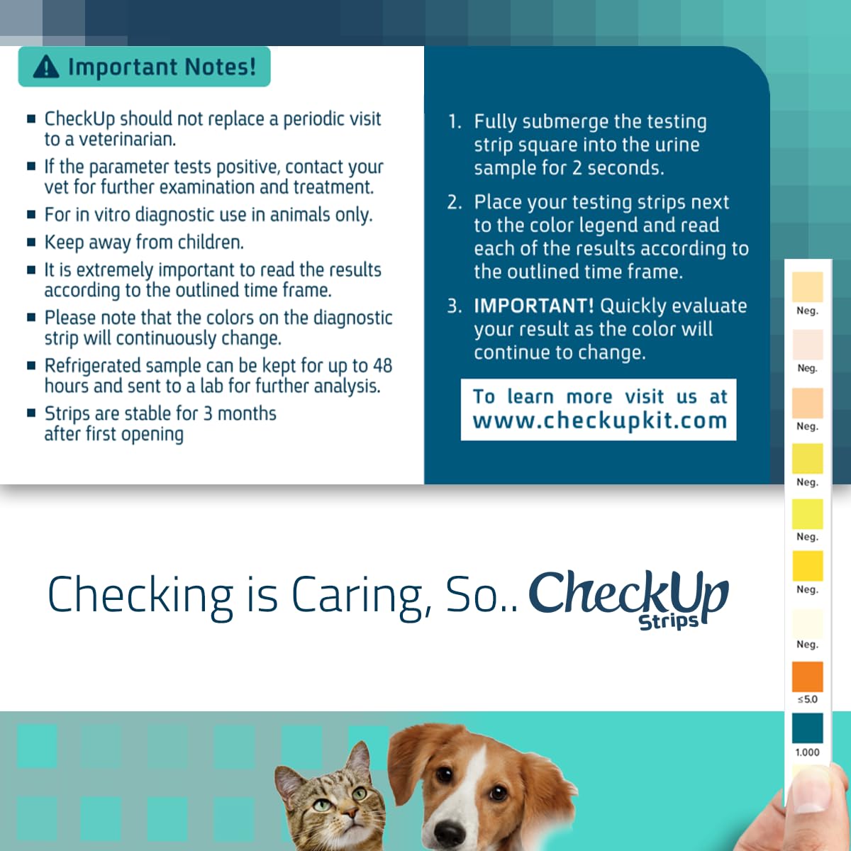 KIT4CAT non-invasive at-home testing helps you monitor potential issues.