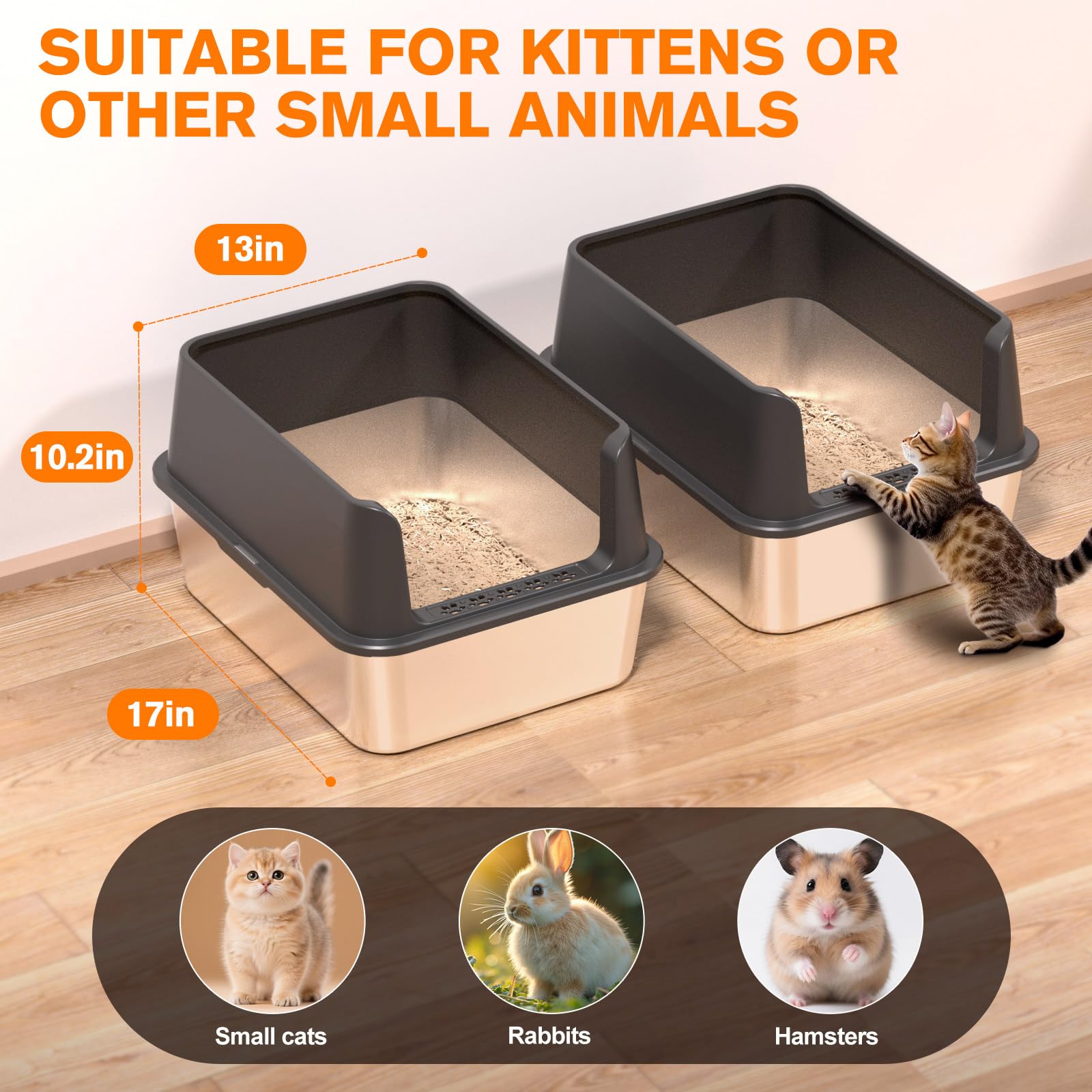 Kitcaty leak-proof seams prevent spills during vigorous digging