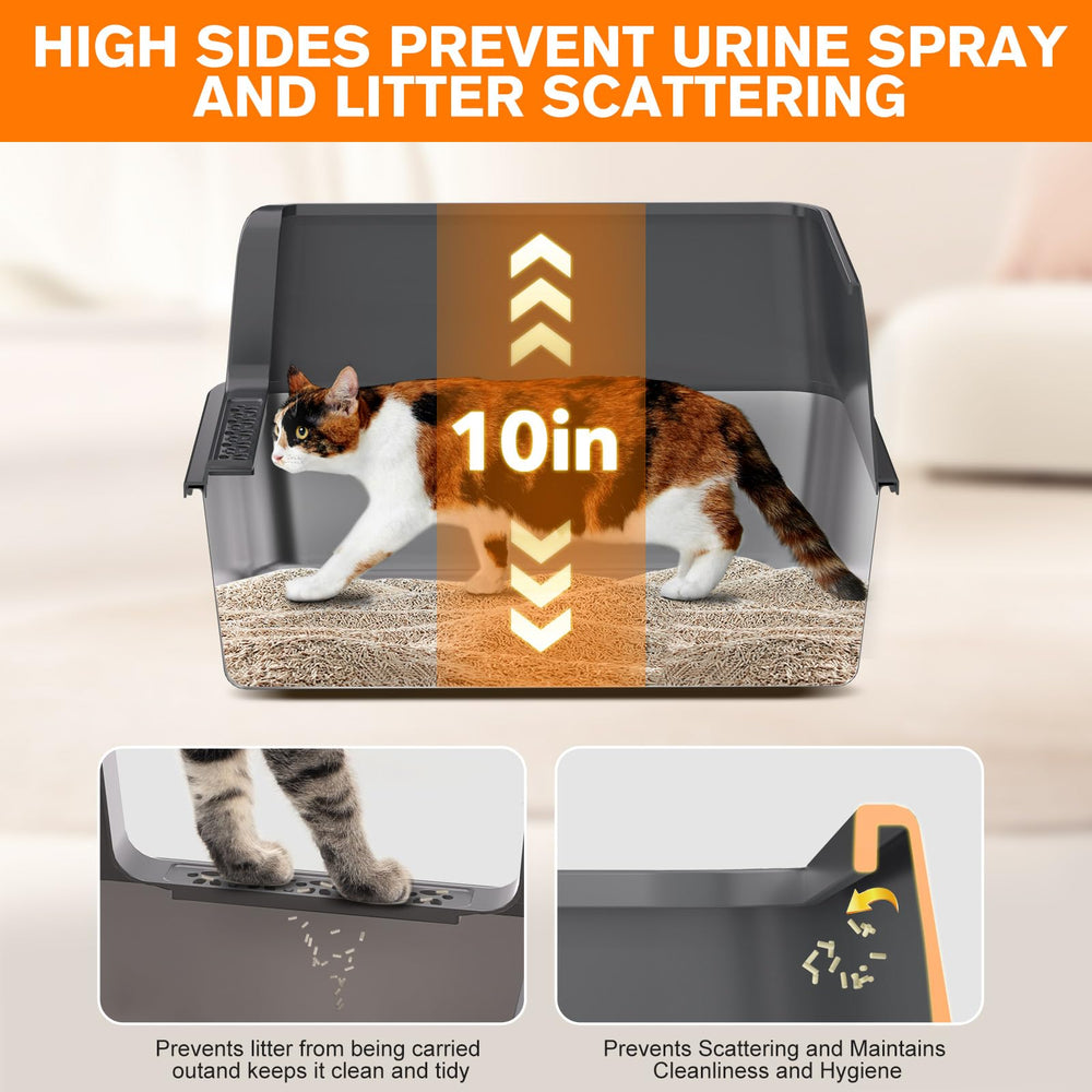 Kitcaty non-stick, scratch-resistant surface cleans quickly and easily