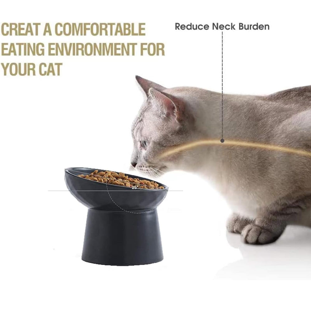 KITCHENLESTAR backflow prevention bowl promotes easier swallowing during meals