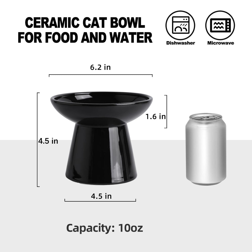 KITCHENLESTAR ceramic bowls with sturdy non-porous surface for easy cleaning.