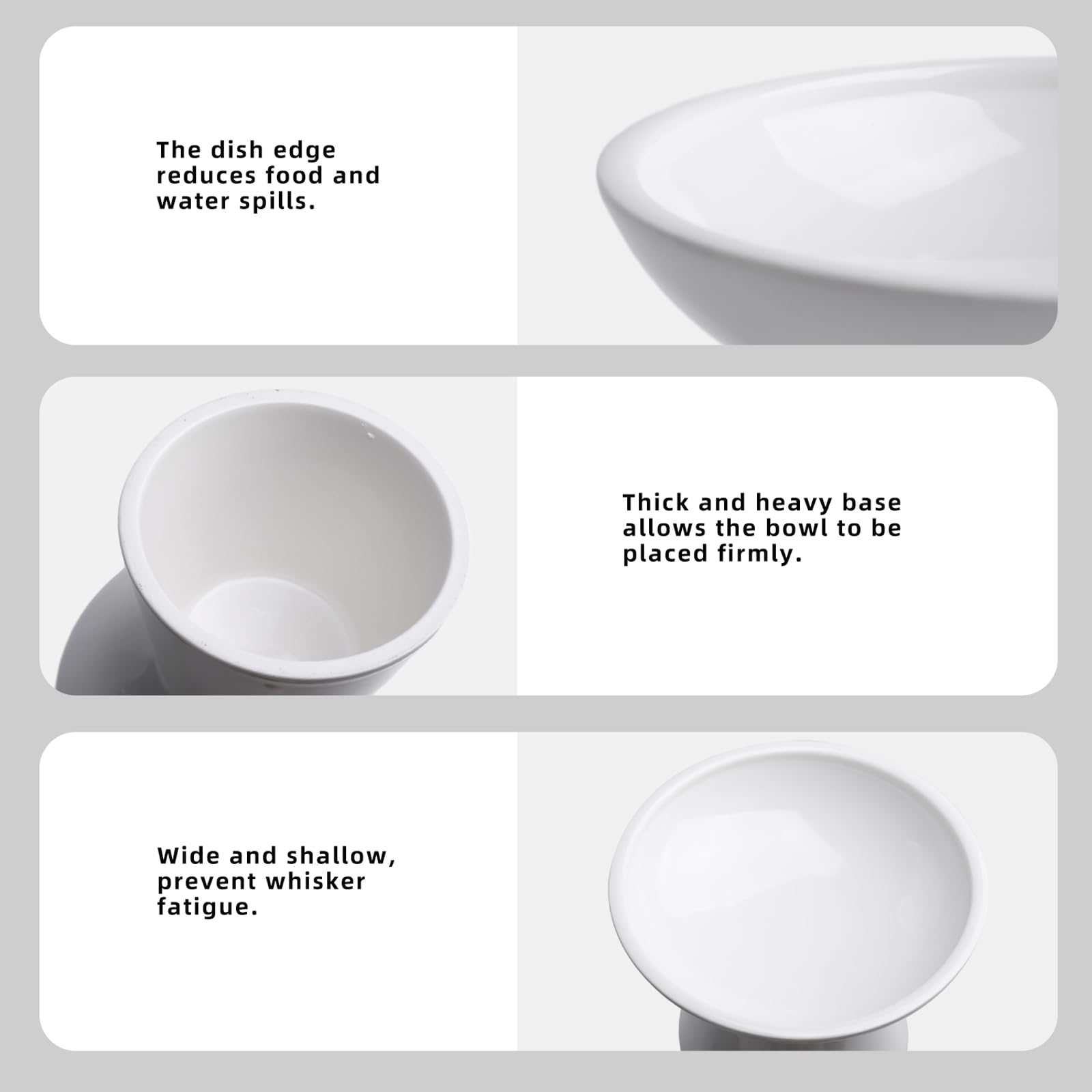 KITCHENLESTAR dishwasher-safe ceramic bowl set presents modern, pet-friendly tableware.