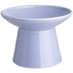 KITCHENLESTAR elevated cat bowl with wide design supports whisker-friendly meals.