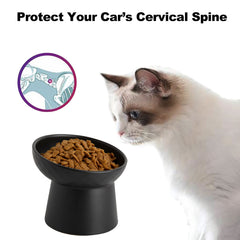 KitchenLestar porcelain cat bowls are dishwasher and microwave safe for quick cleanup.