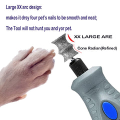 KITGUARD Diamond Dremel dog nail bits feature a 1/8 inch shank for standard rotary tools.