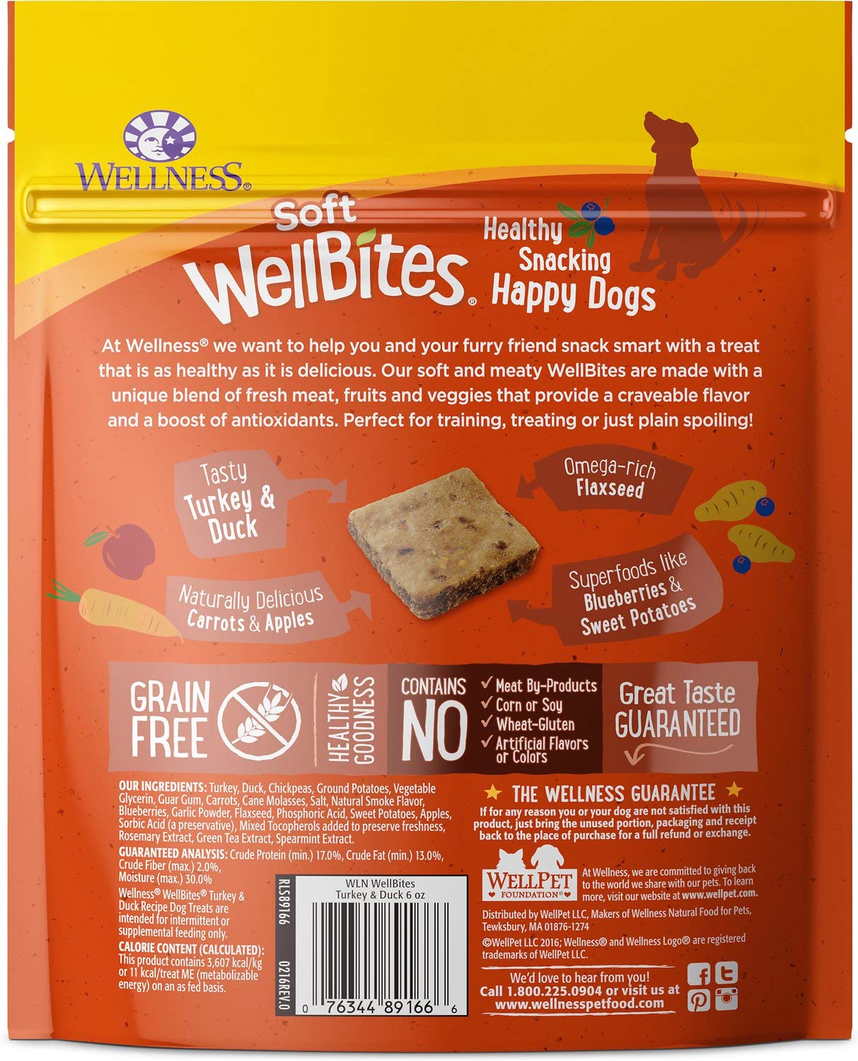 KITMOUS Wellness Soft WellBites texture close-up shows soft, moist grain-free treats.