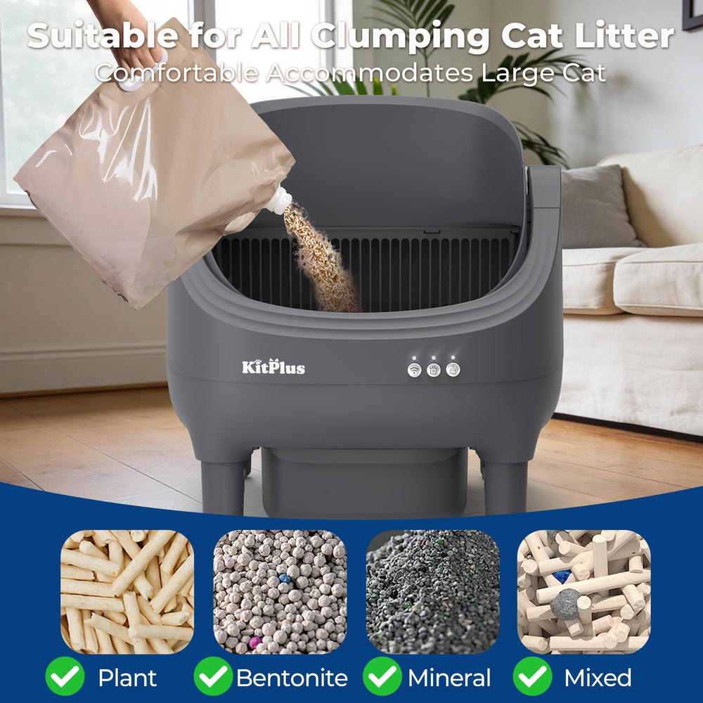 KITPLUS ultra-quiet operation keeps daily use peaceful and unobtrusive.