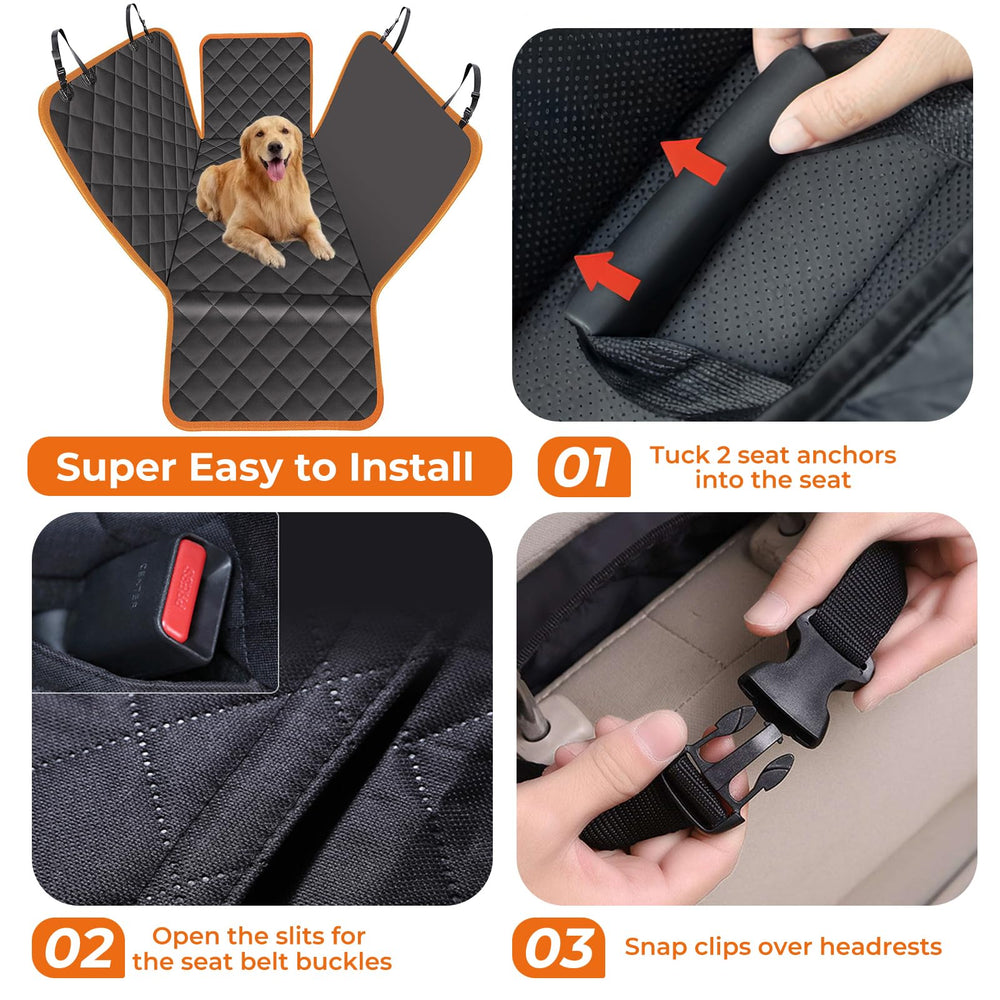 KITPLUS non-slip design reduces sliding during sudden stops for calmer rides