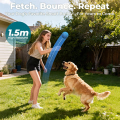 KITPLUS waterproof dog ball ready for outdoor adventures and easy cleaning