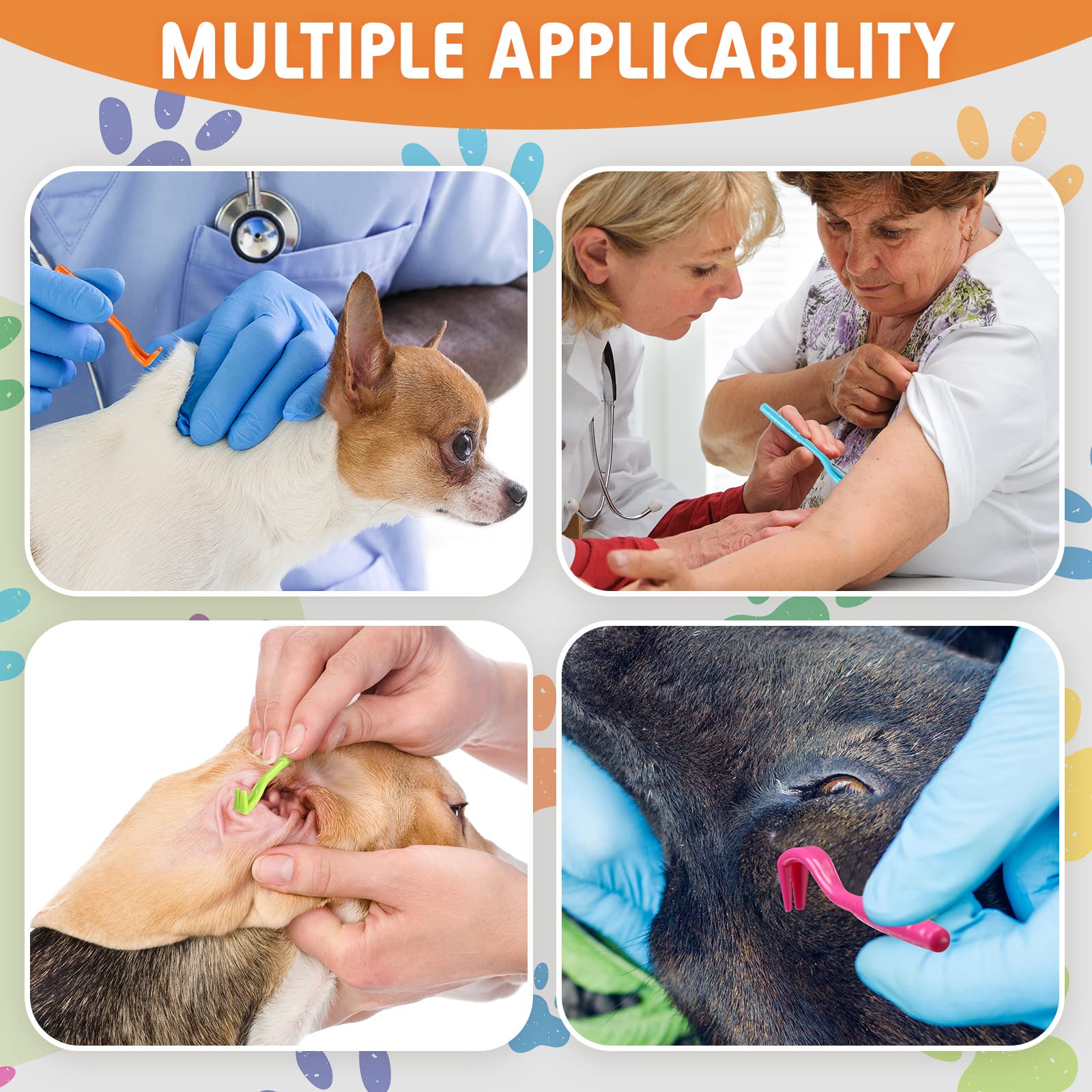 Blue Kittmip tick remover tool suitable for pets and humans