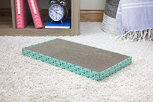 Kitty City double-sided scratch pads extend life with easy flipping.