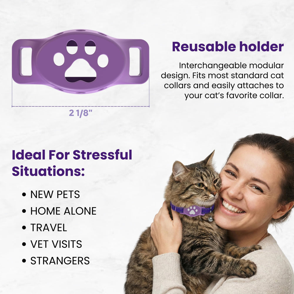 Kitty Kompass 60-day calm release shown on product packaging.