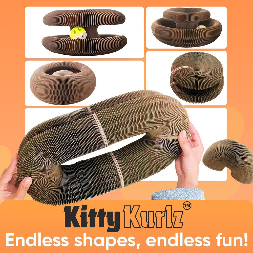Kitty Kurlz foldable design lets you store easily between sessions