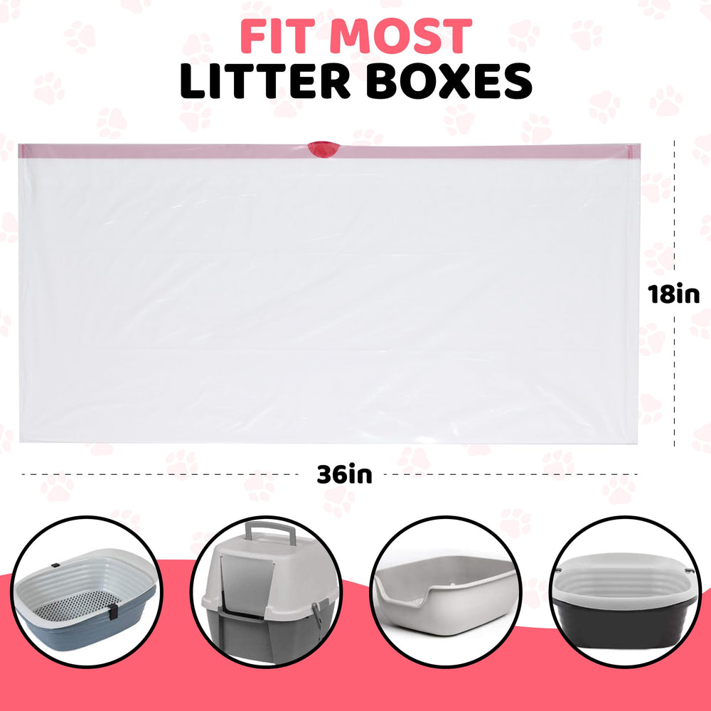 Kitty Litty extra-large liners guard against leaks and spills