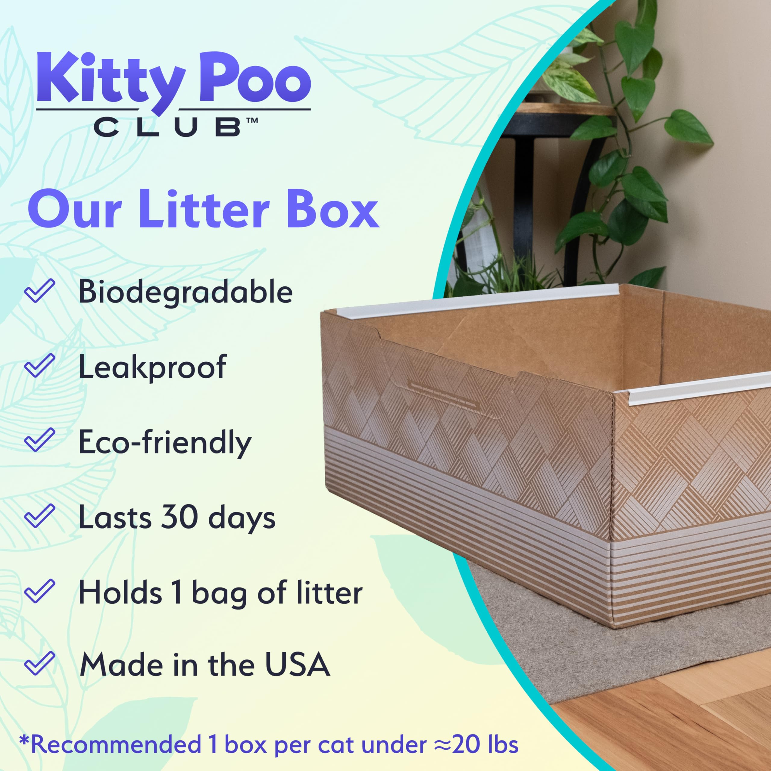 Kitty Poo Club easy disposal promotes quick cleanups