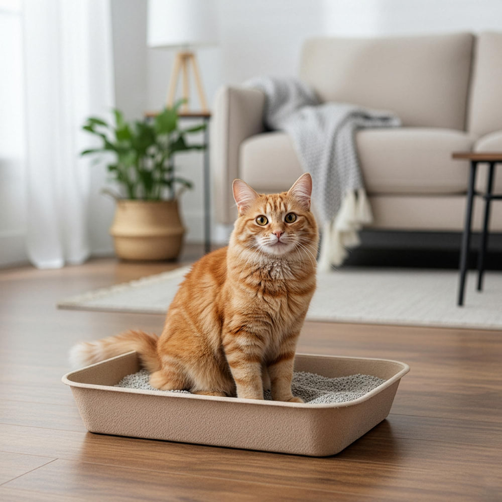 Kitty Sift multi-pet friendly open tray suits households with several felines.
