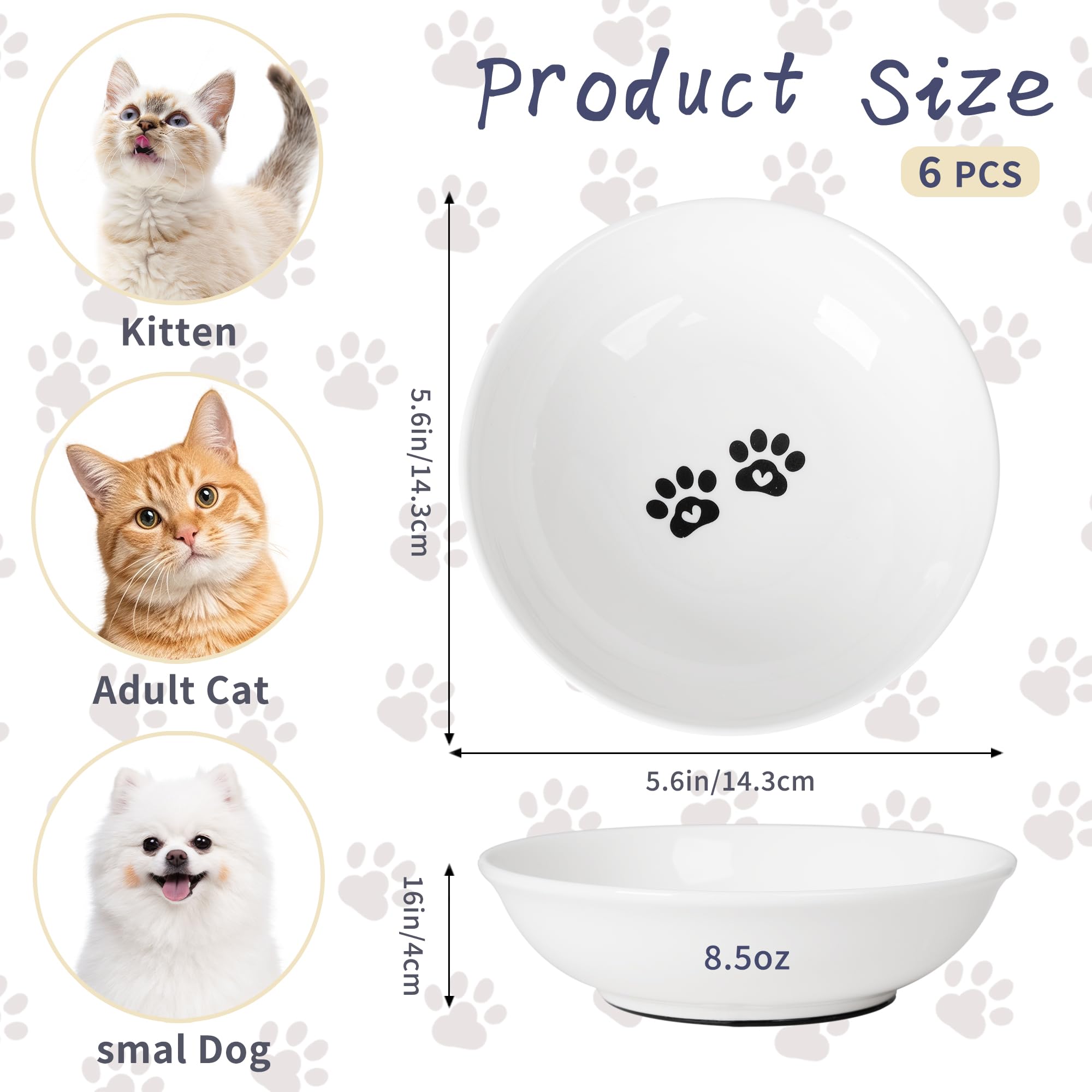 KittyDine bowls with non-slip silicone base to prevent sliding during feeding.