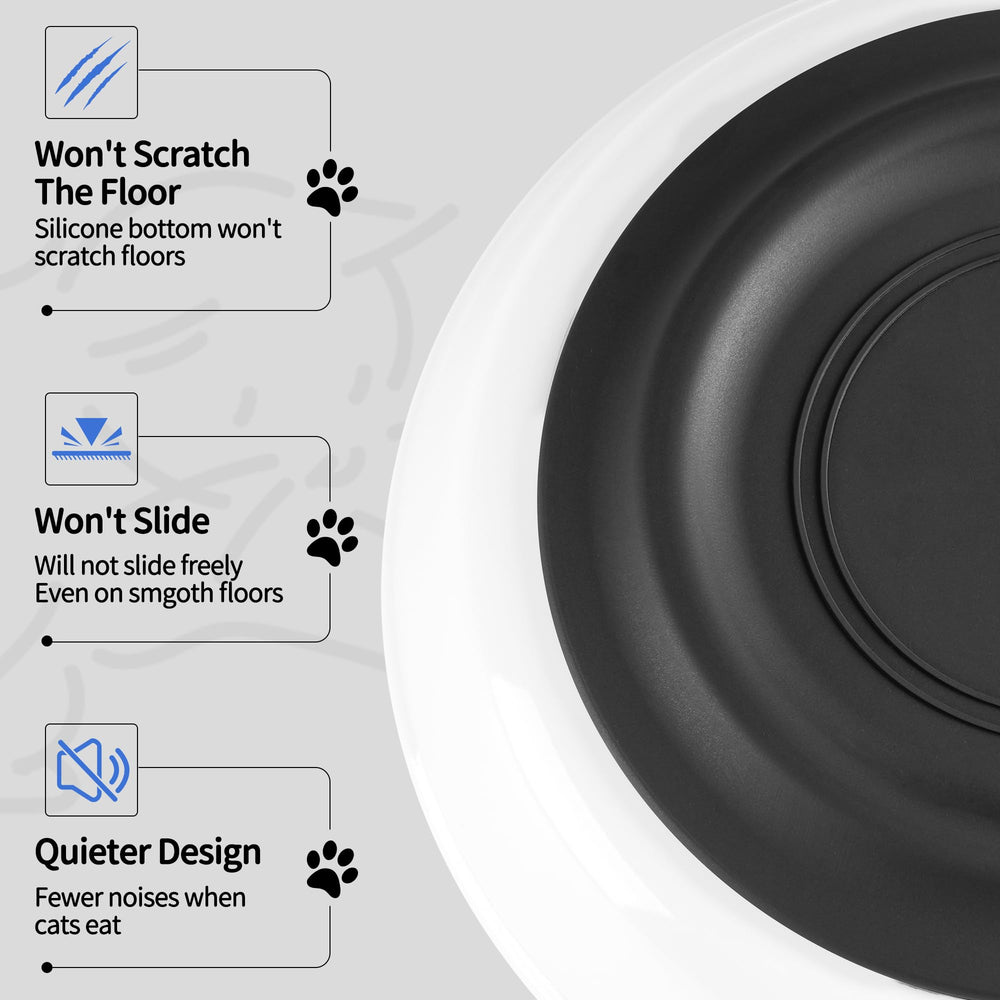 Kitwinney ceramic bowls are non-toxic and microwave-safe.
