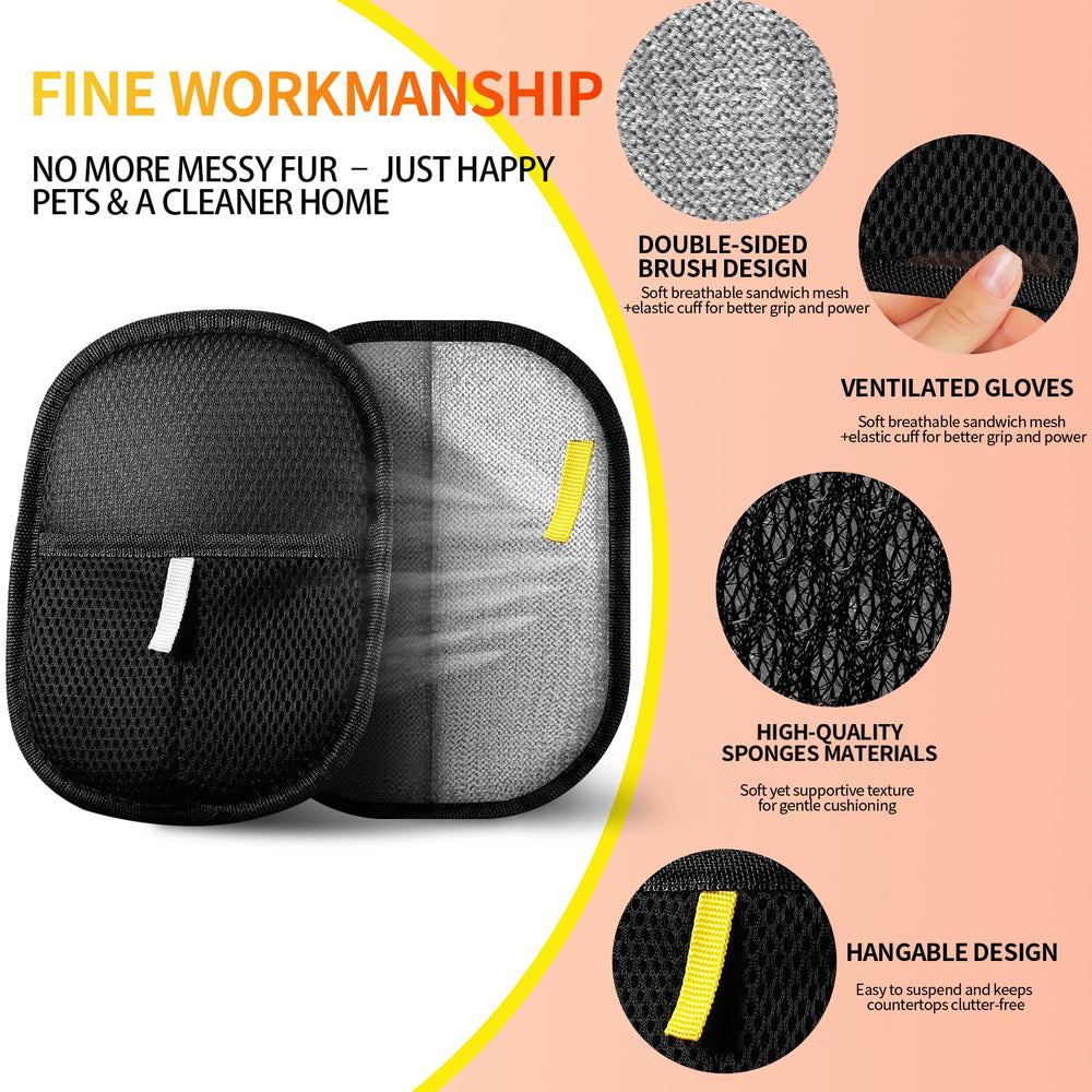Kivori double-sided design supports easy hair removal during grooming