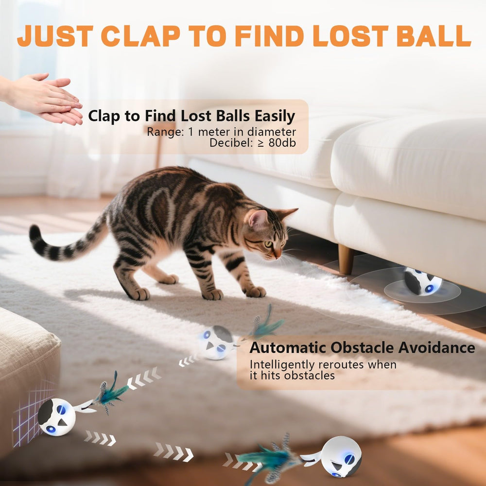KiwiLove clap-activated toy retrieves itself with 80db cue.