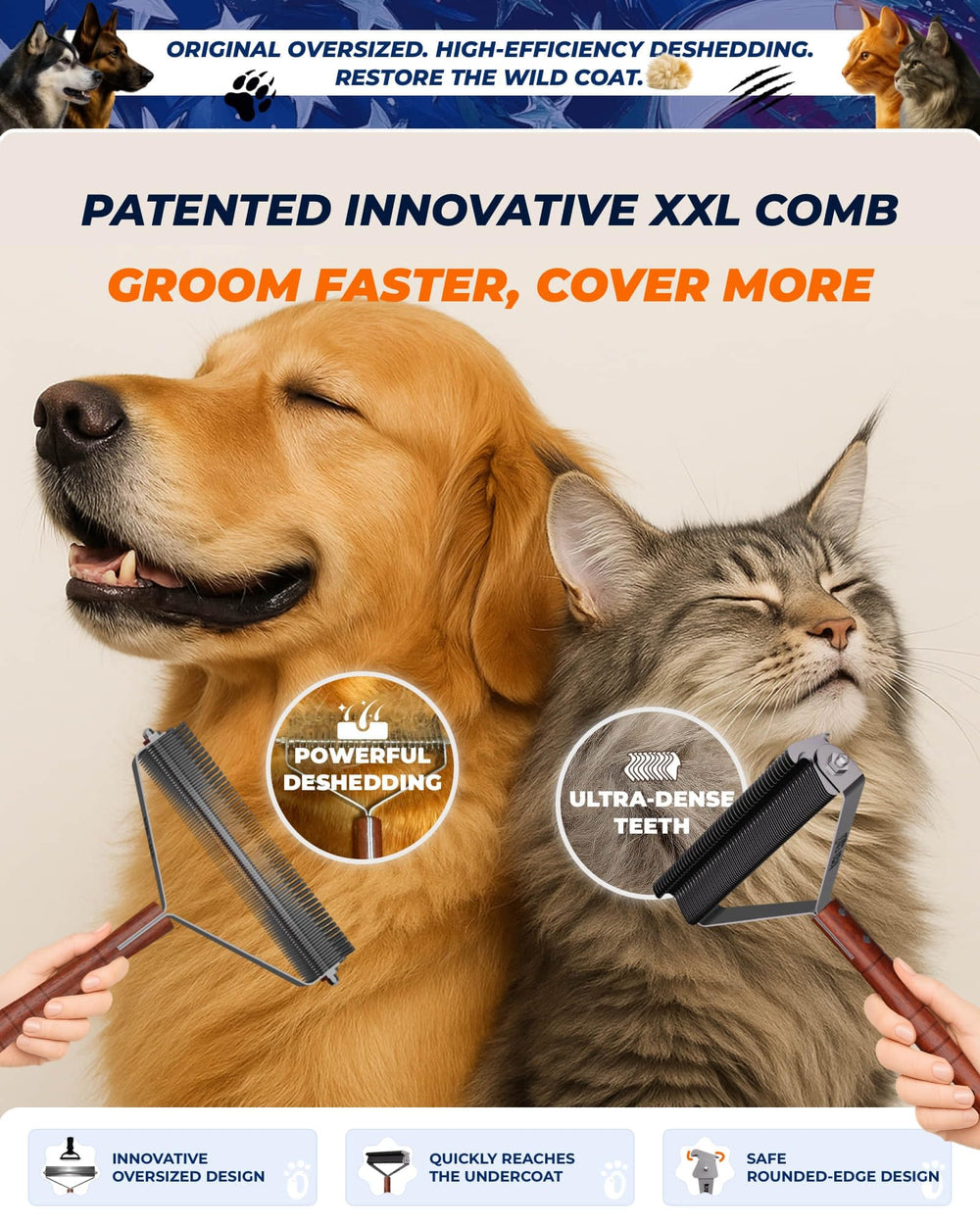 KIZO ESLO safe and comfortable grooming sessions