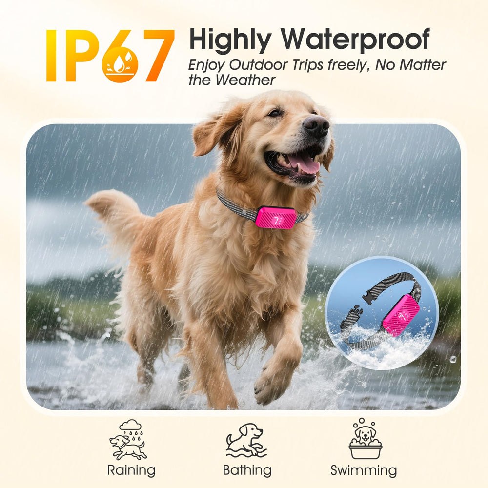 KJKZO smart bark collar with 3 modes adapts to different training needs.