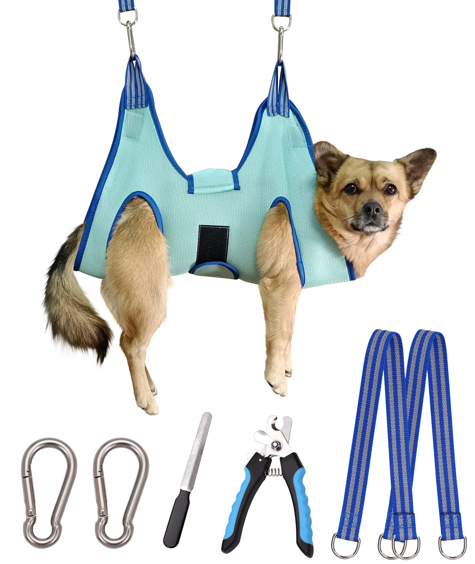 Kkiimatt dog grooming hammock overview for at-home nail care