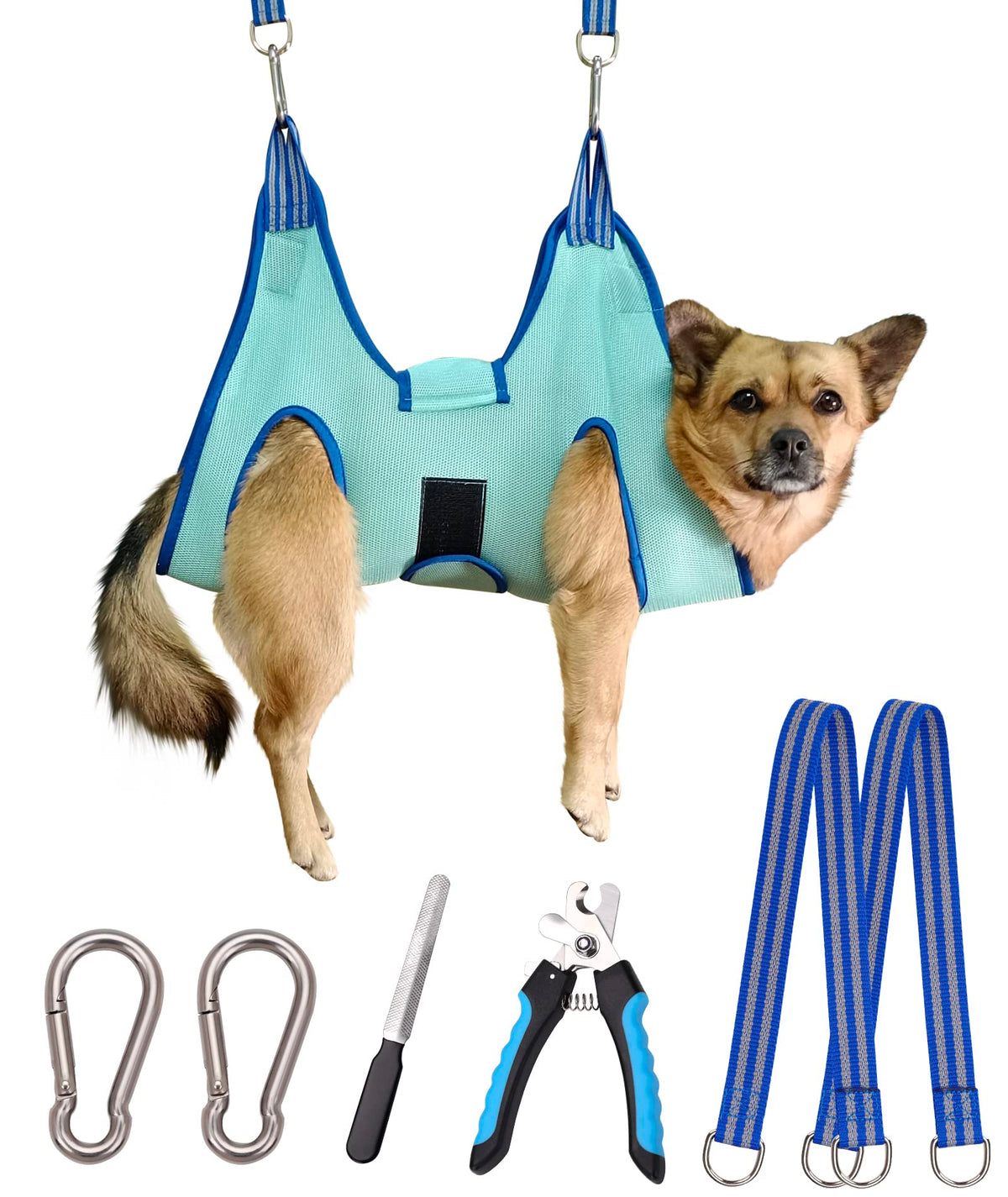 Kkiimatt dog grooming hammock overview for at-home nail care