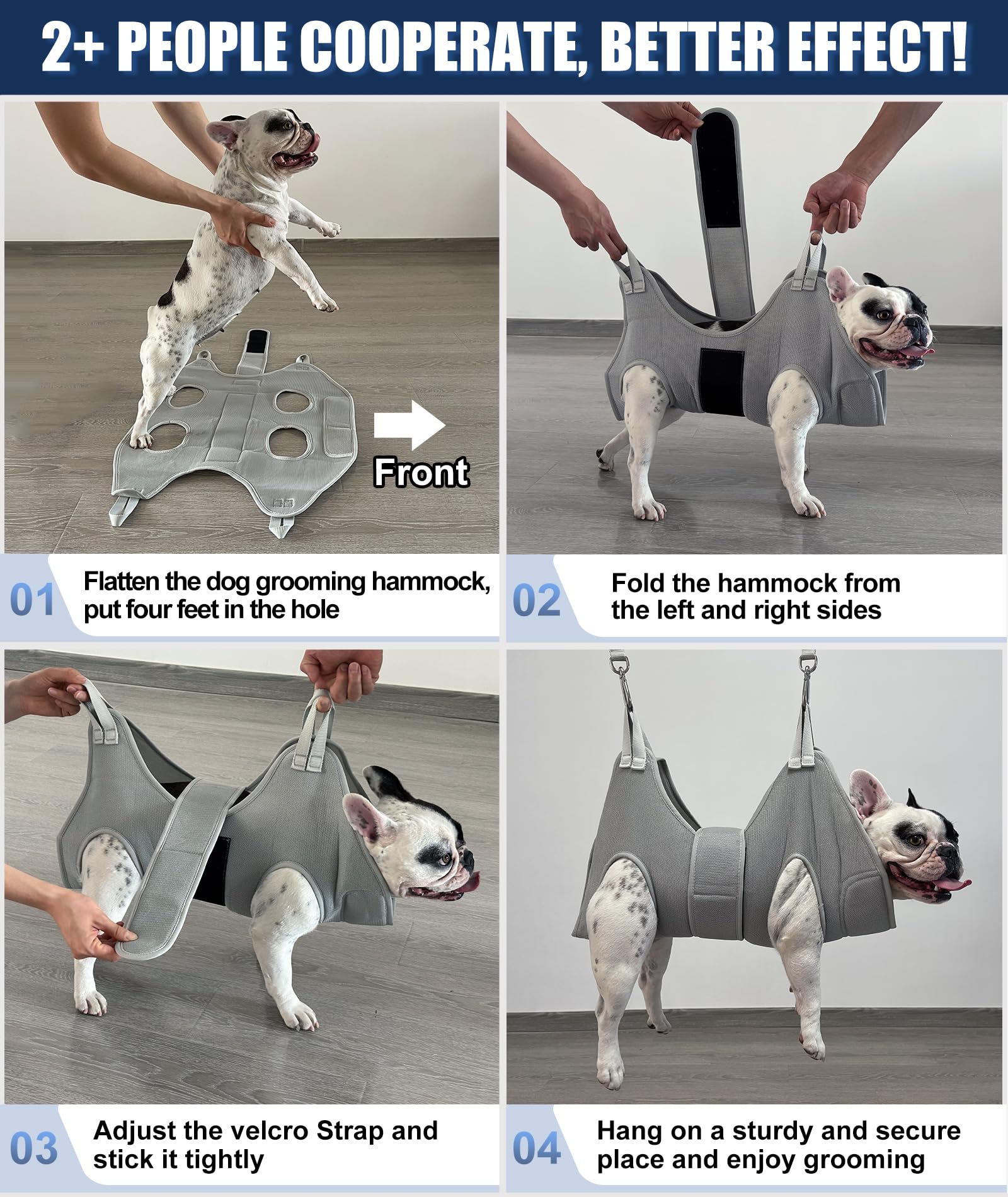 Kkiimatt XL dog hammock in use for extra large breeds